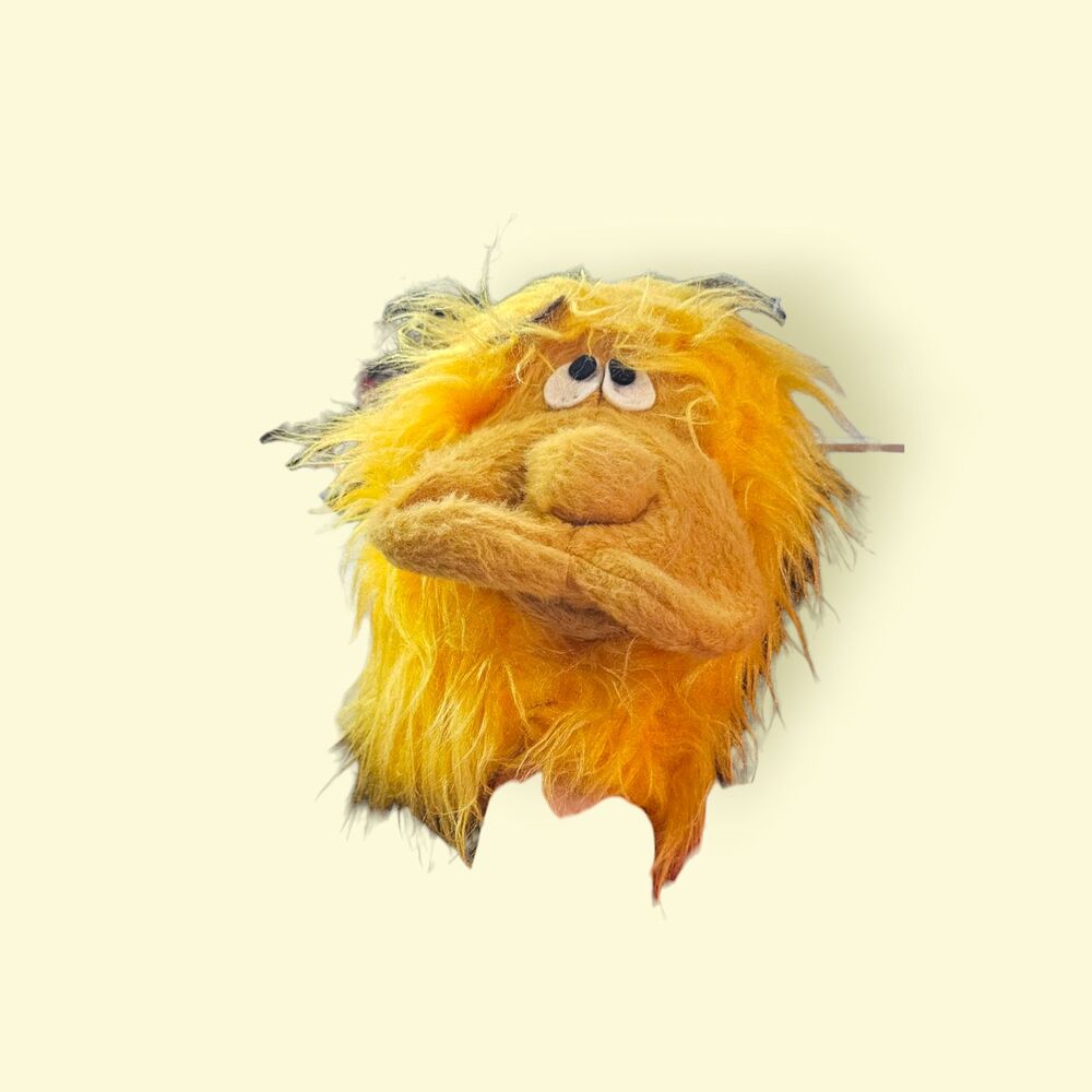 Vtg Puppet Factory lion